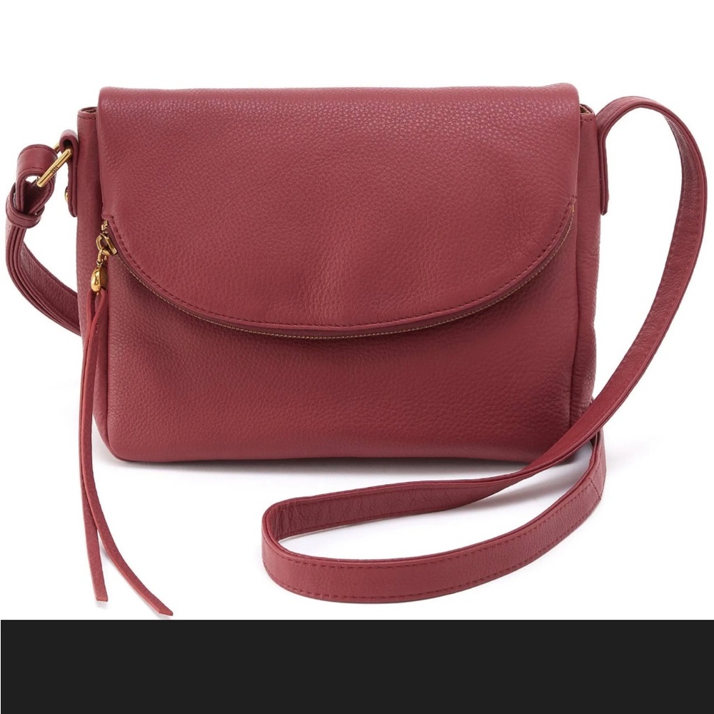 Fern Messenger Crossbody hobo $258 red pear